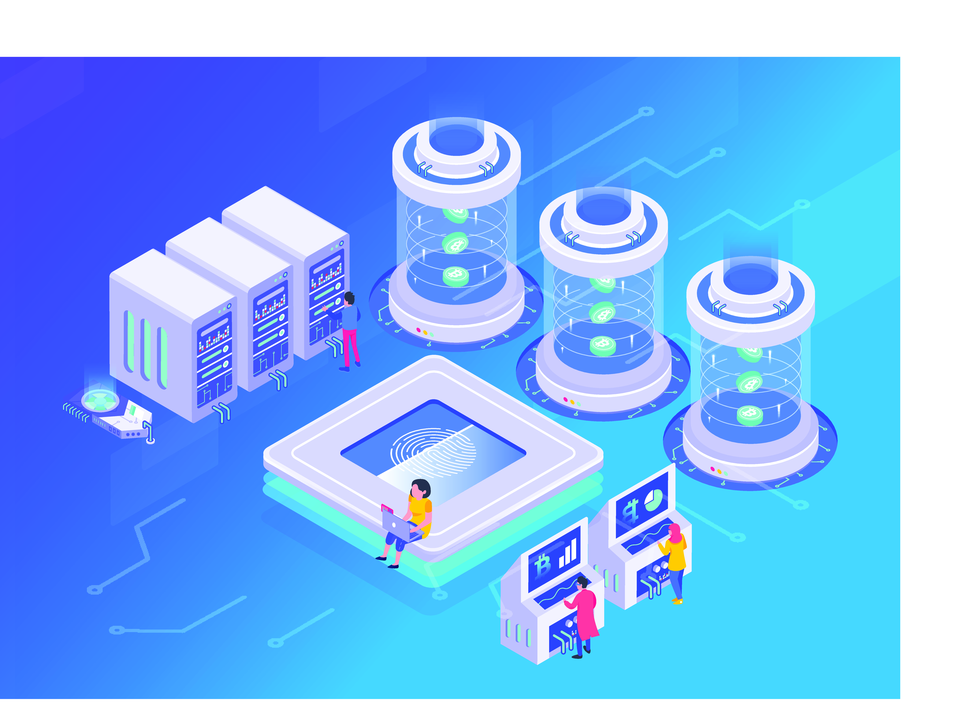 Illustration pme industrielle IoT